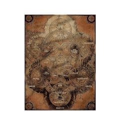 نقشه کیهان شناسی و دنیاهای وارکرفت