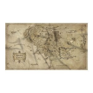 نقشه سرزمین میانه