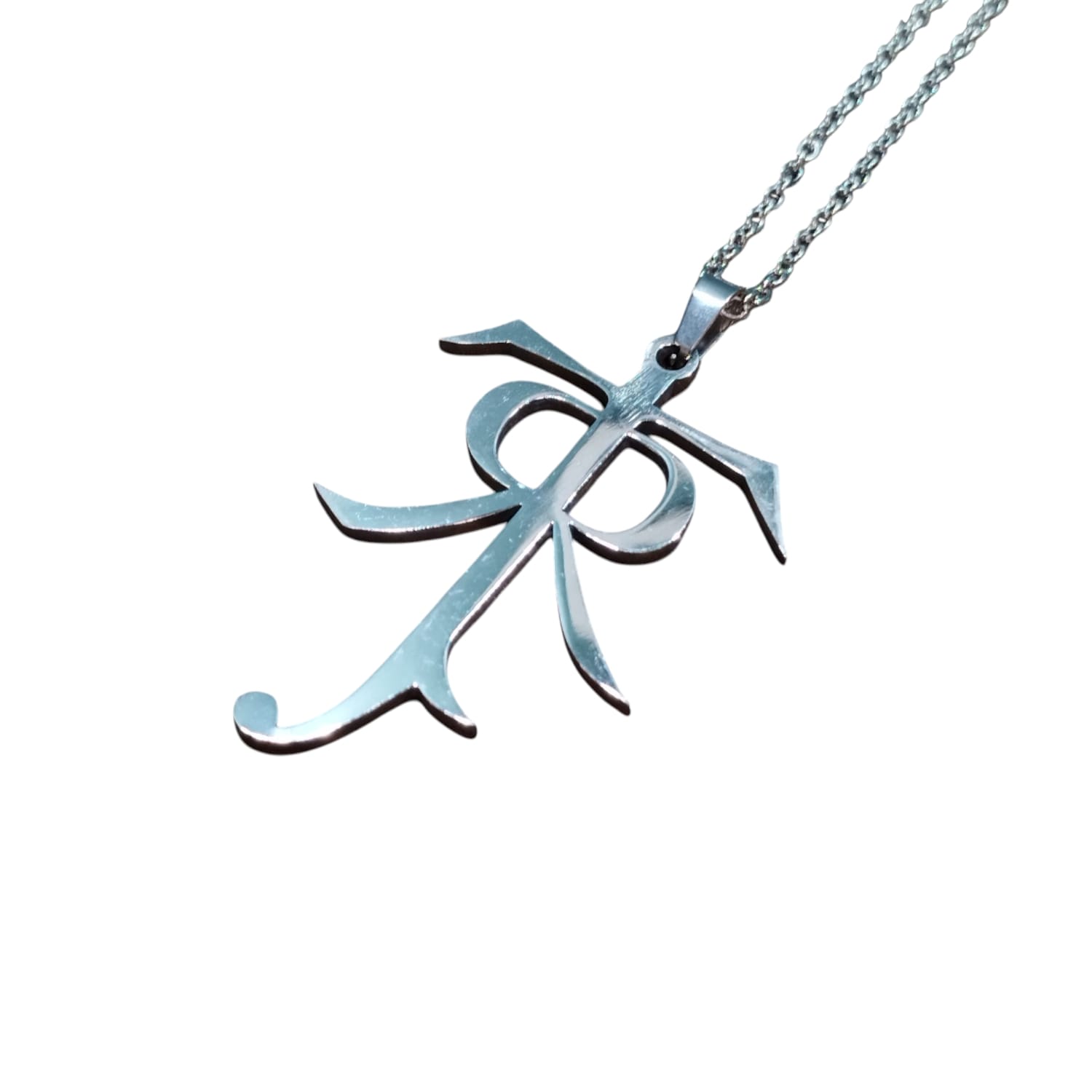 Tolkien_1 گردنبند استیل نماد تالکین - تصویر 1